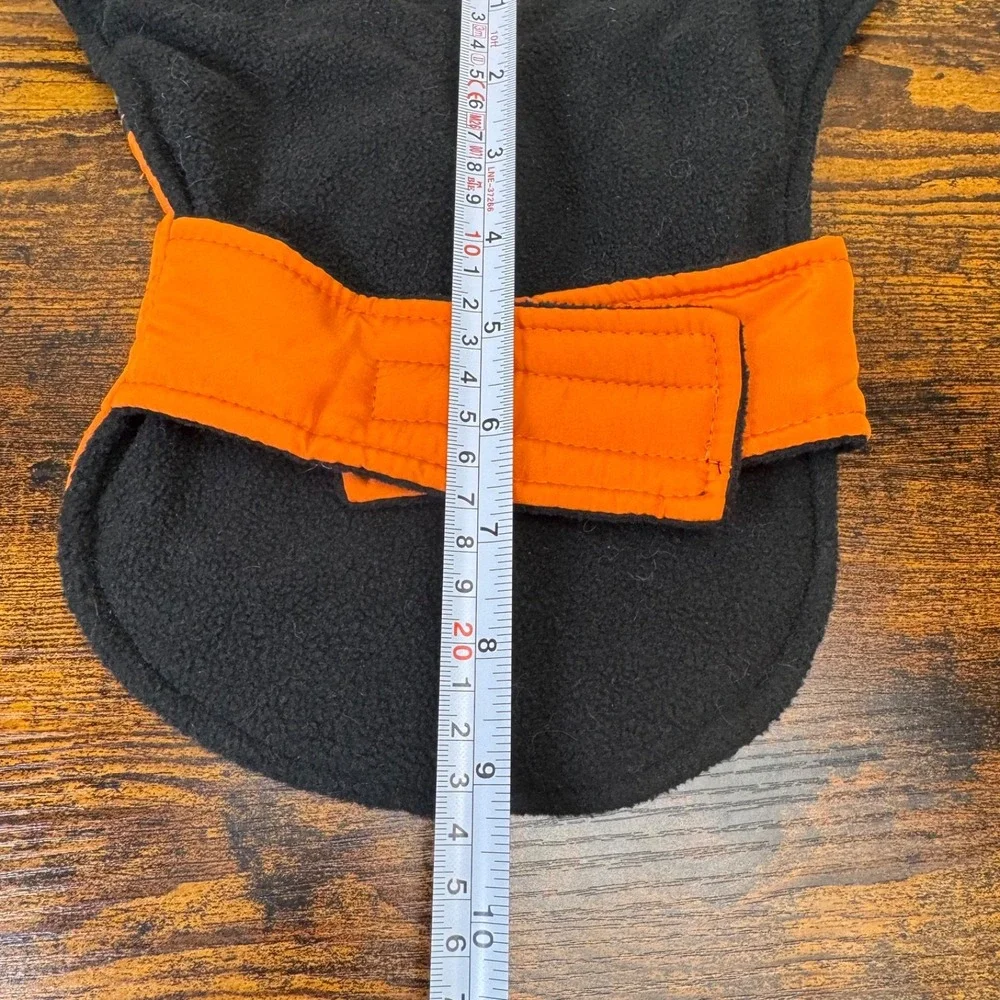 Simply Wag Dog Hunting Vest Size XS Orange Camo Fleece Jacket 2018